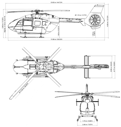 EC145 T2 specs