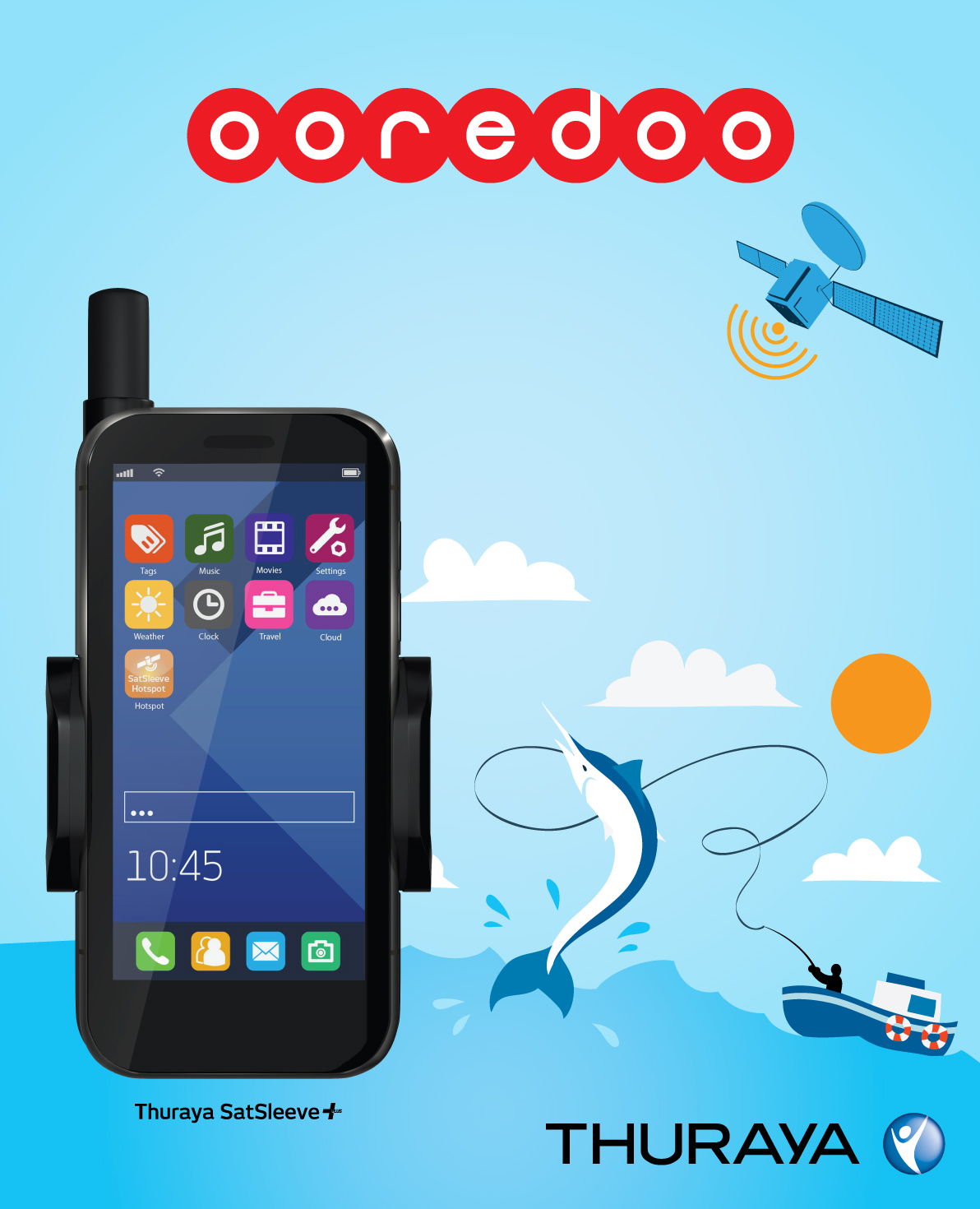 OOREDOO SATELLITE PHONE A2